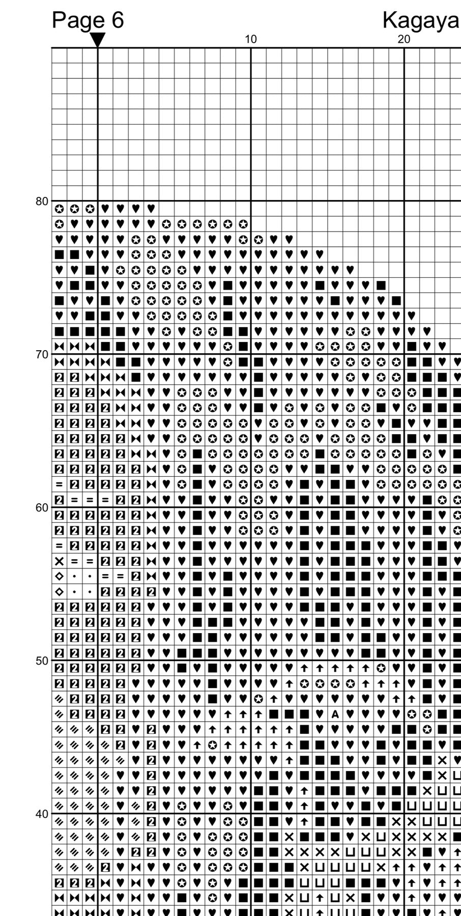 Anime Motif pour Point de Croix Tanjirō, Fichier Numérique PDF, Grille XSD, Dessin Fan Art