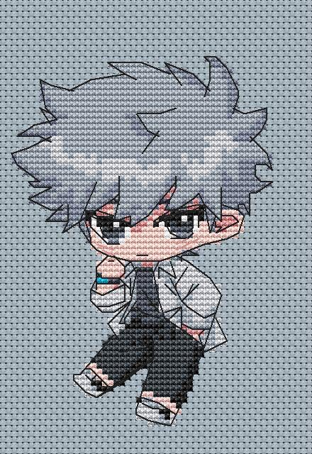 Anime Donghua Cross Stitch Pattern LinkCl guang lu PDF,XSD Fan Art Design