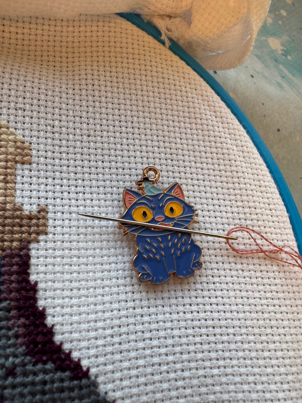 Anime Needle Minder for Cross Stitch & Embroidery