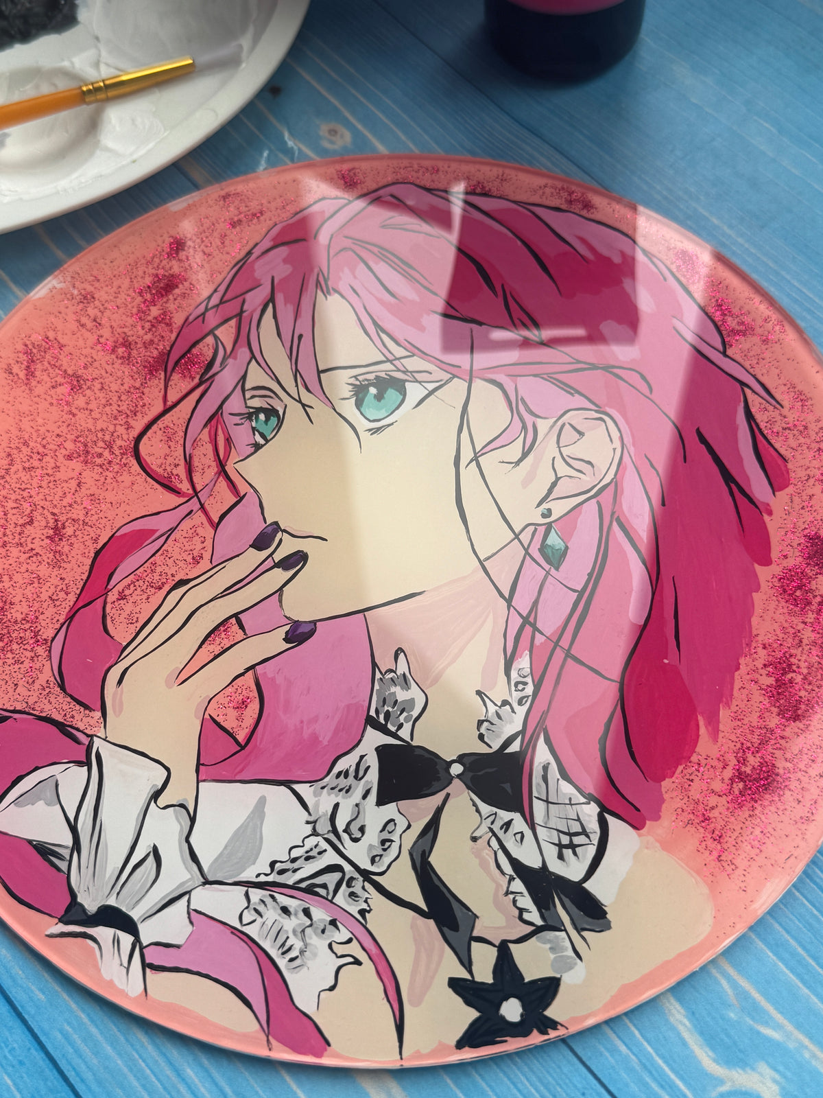 Original Glass Painting | Penelope Eckhart | Animated Art