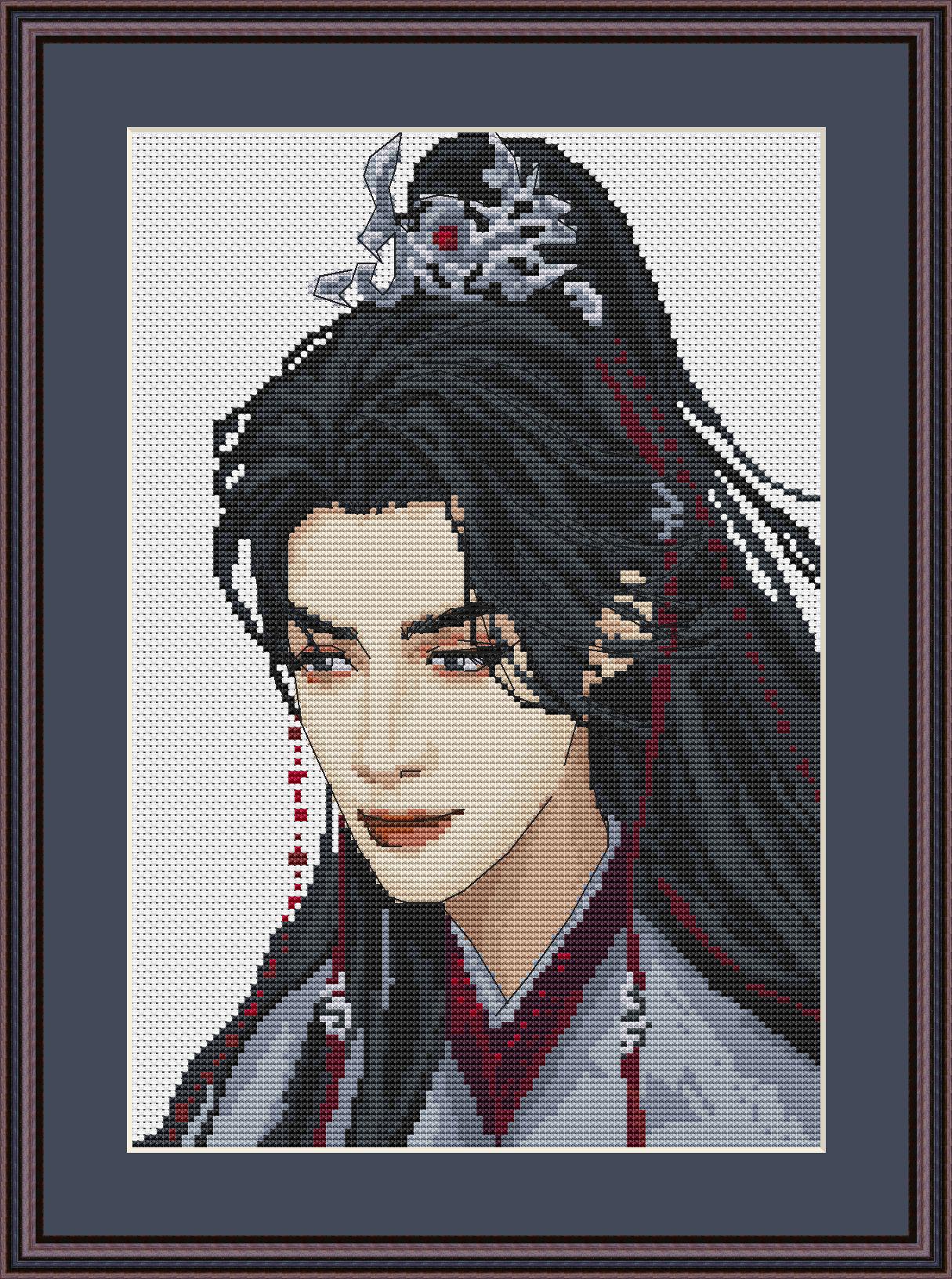 Cross Stitch Pattern Till the End of the Moon Digital PDF,XSD Chart Fan Art