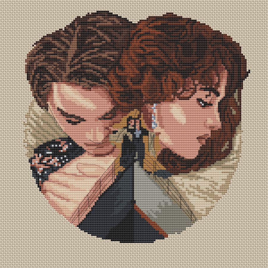 Cross Stitch Pattern Titanik Digital PDF Chart Fan Art Design