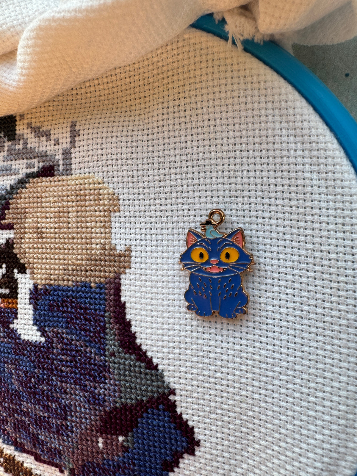 Anime Needle Minder for Cross Stitch & Embroidery