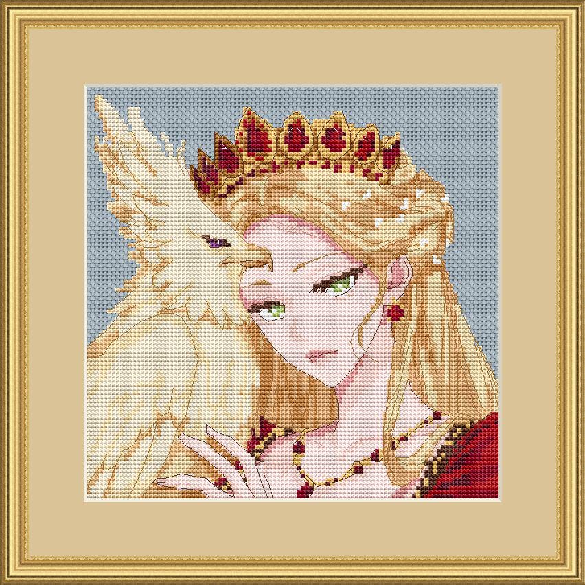 Cross Stitch Pattern Navier with Heinrey Digital PDF, XSD Chart Manhwa Design