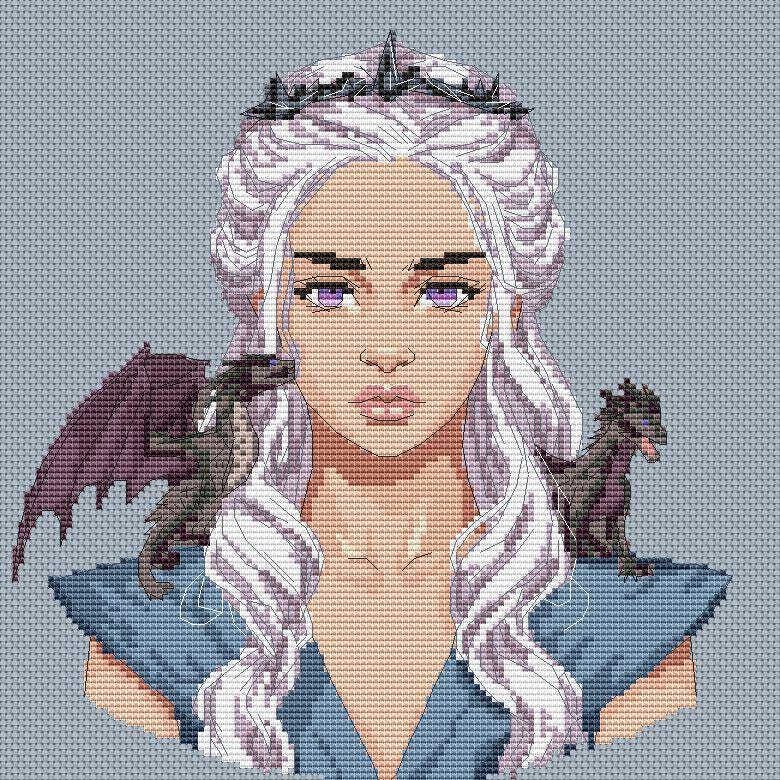 Cross Stitch Pattern Digital PDF,XSD Chart Fan Art