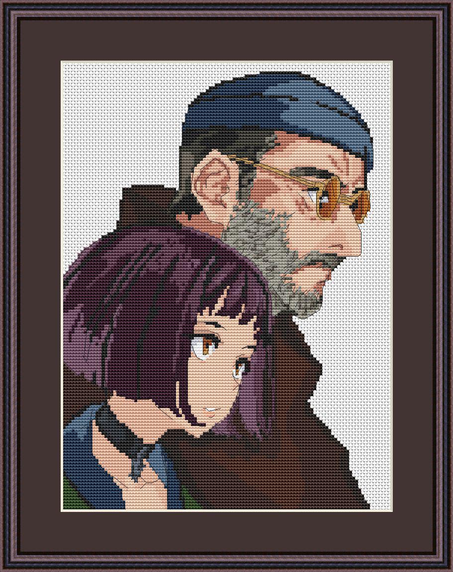 Cross Stitch Pattern Leon Prof Digital PDF,XSD Chart Fan Art