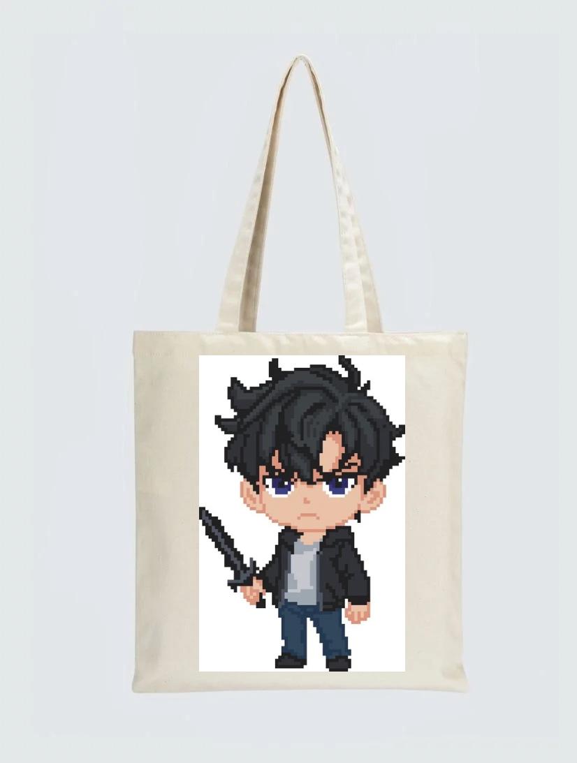 Anime Crochet/Knitting Pattern Solo lvl Digital PDF Chart  Manga Fan Art Design