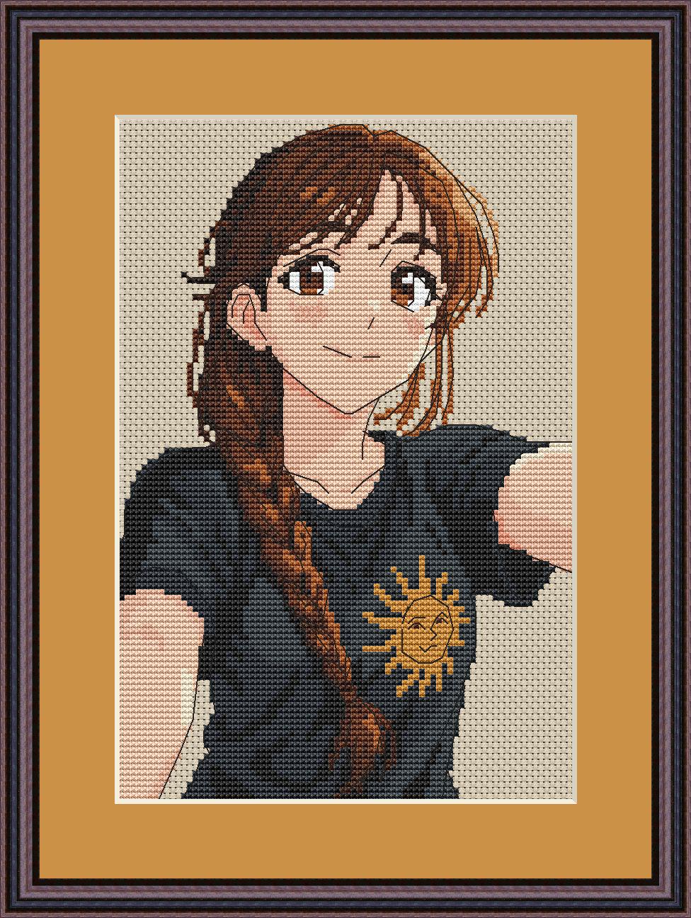 Turn Yourself into Your Favorite Character – Custom Portrait Cross Stitch Pattern