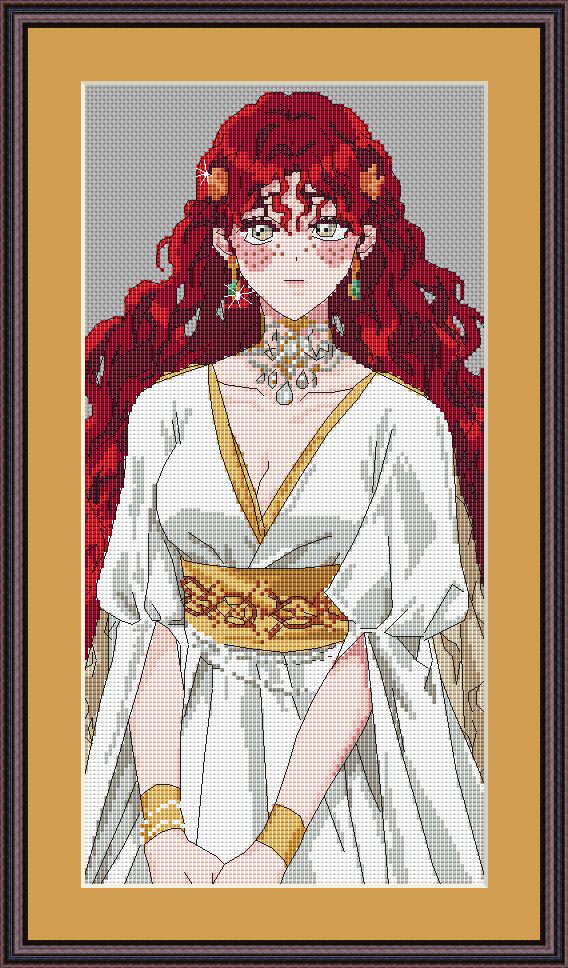 Cross Stitch Pattern Maximilliana Digital PDF, XSD Chart Art Design