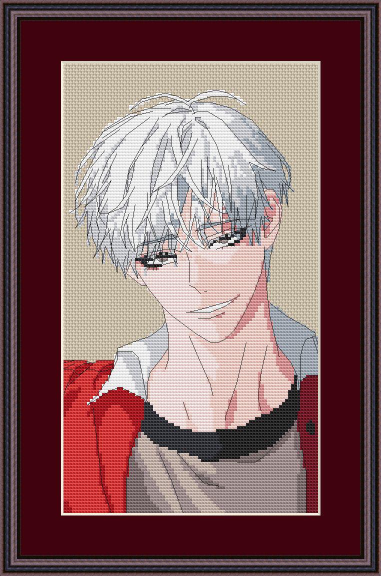 Cross Stitch Pattern Si Yun Digital PDF, XSD Chart Art Design