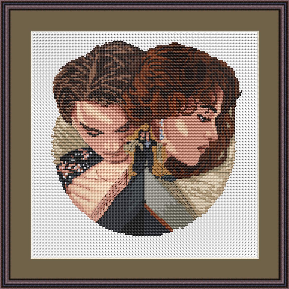 Cross Stitch Pattern Titanik Digital PDF Chart Fan Art Design