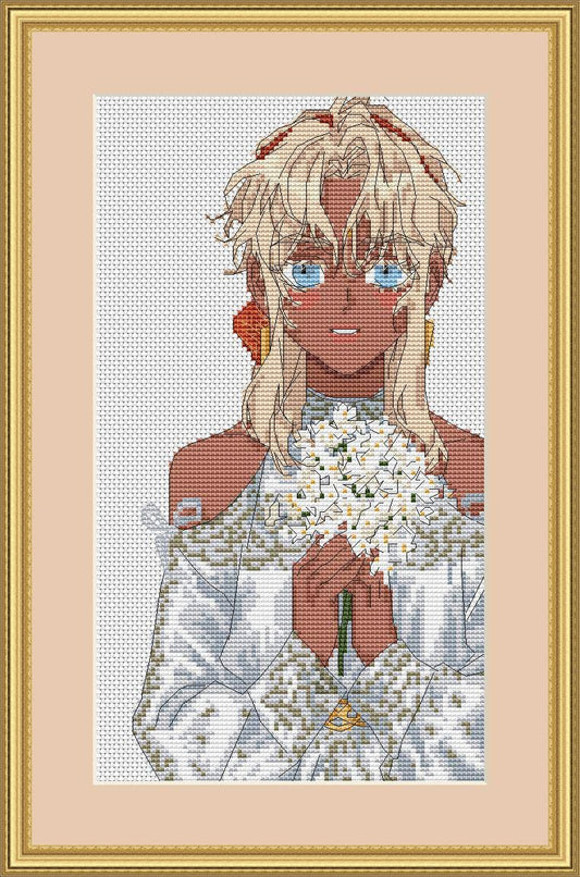 Cross Stitch Pattern Shuraka Digital PDF, XSD Chart Manhwa Design