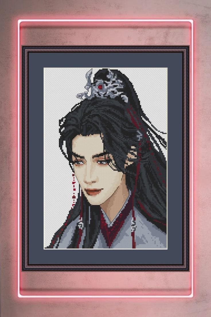Cross Stitch Pattern Till the End of the Moon Digital PDF,XSD Chart Fan Art