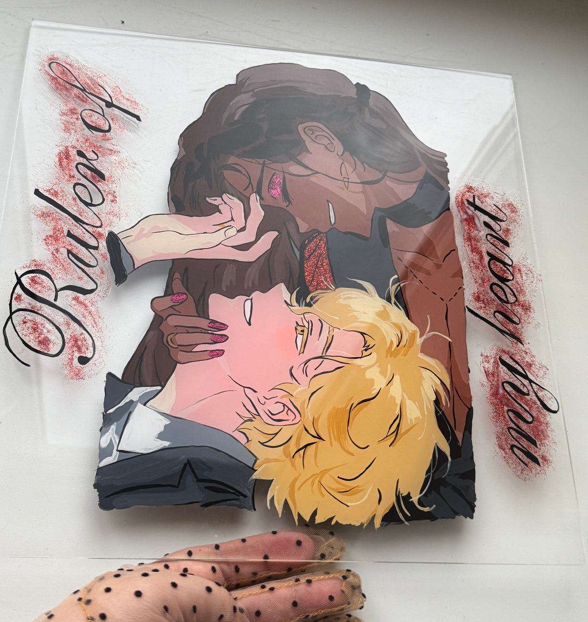 HyuLuka Original Acrylic Painting |  Alien Stage | Animated Art