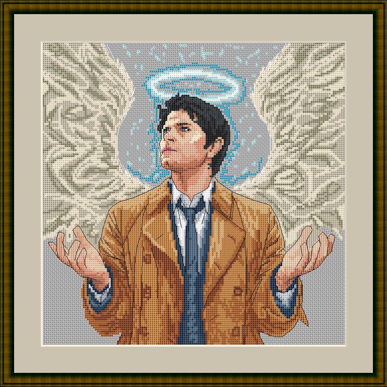 Cross Stitch Pattern Kastiel Digital PDF,XSD Chart Fan Art