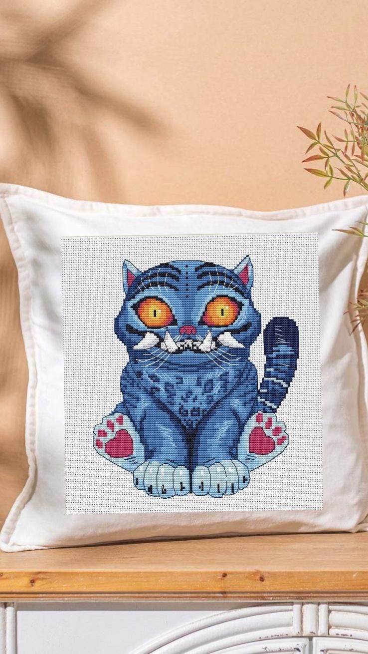 Anime Cross Stitch Pattern  Digital PDF, XSD Chart Derpy Fan Art Design