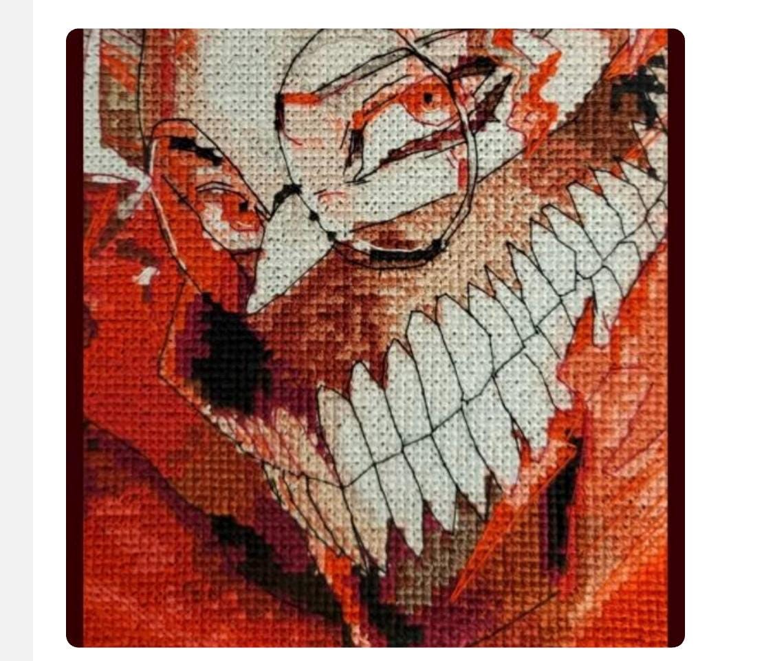 Anime Boy Cross Stitch Pattern Digital PDF,XSD Chart Fan Art Design