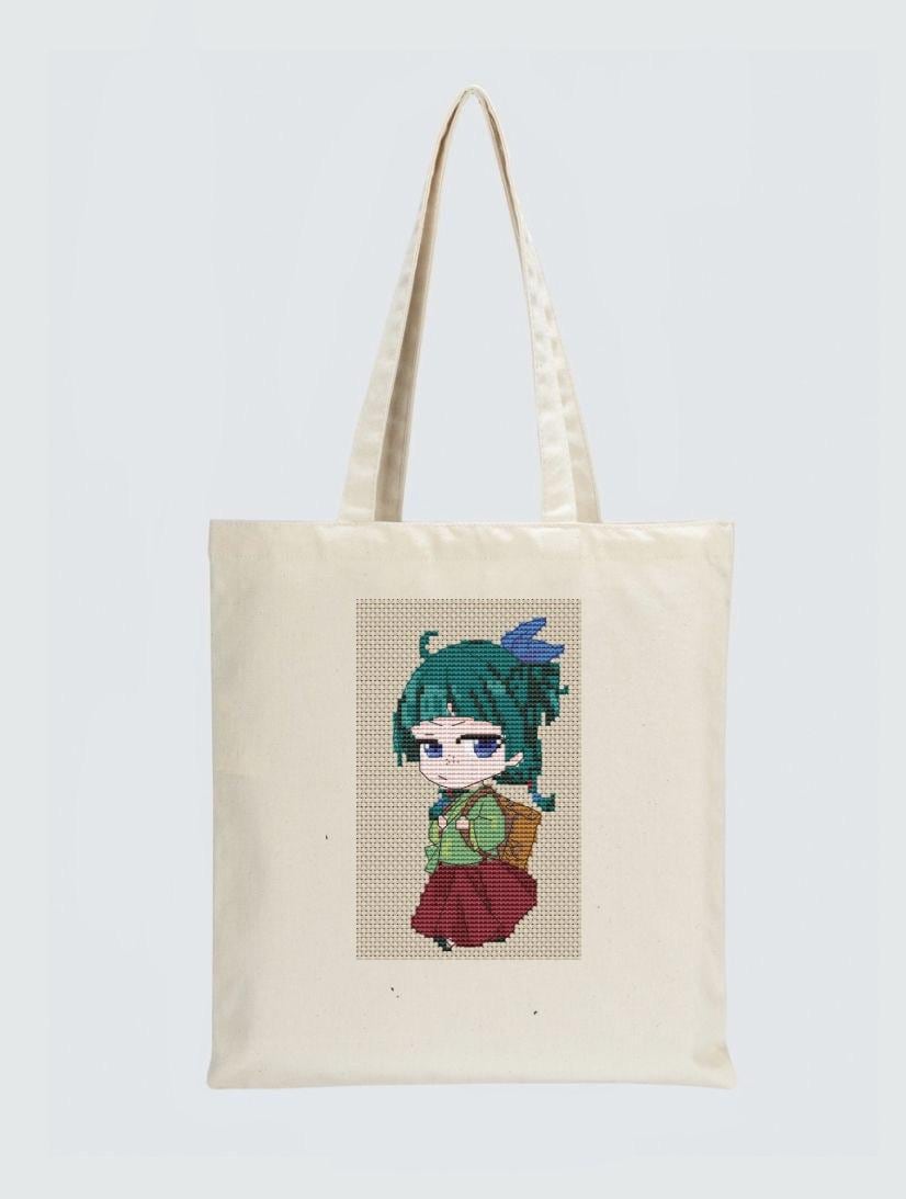 Anime Girl Cross Stitch Pattern Mao Mao Digital PDF, XSD Fan Art Design