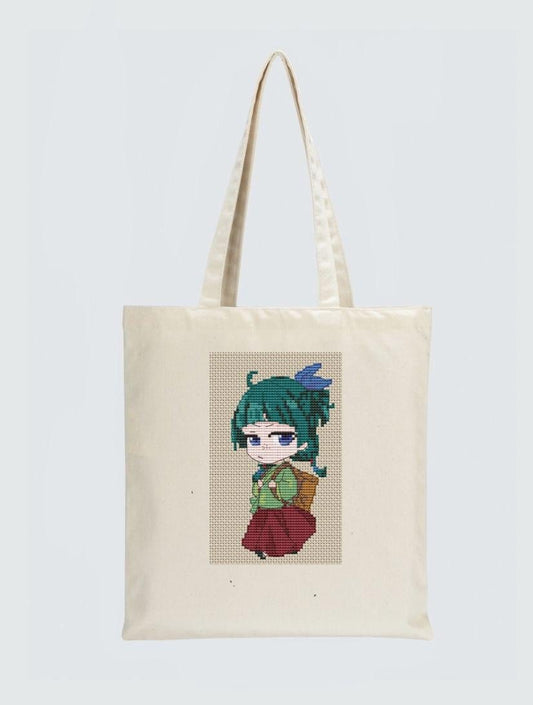 Anime Girl Cross Stitch Pattern Mao Mao Digital PDF, XSD Fan Art Design