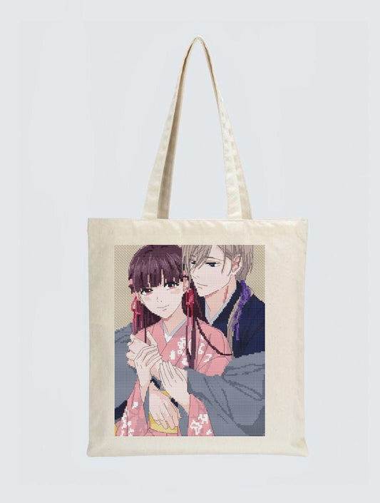 Anime Cross Stitch Pattern My Happy M Digital PDF,XSD Chart Fan Art Design