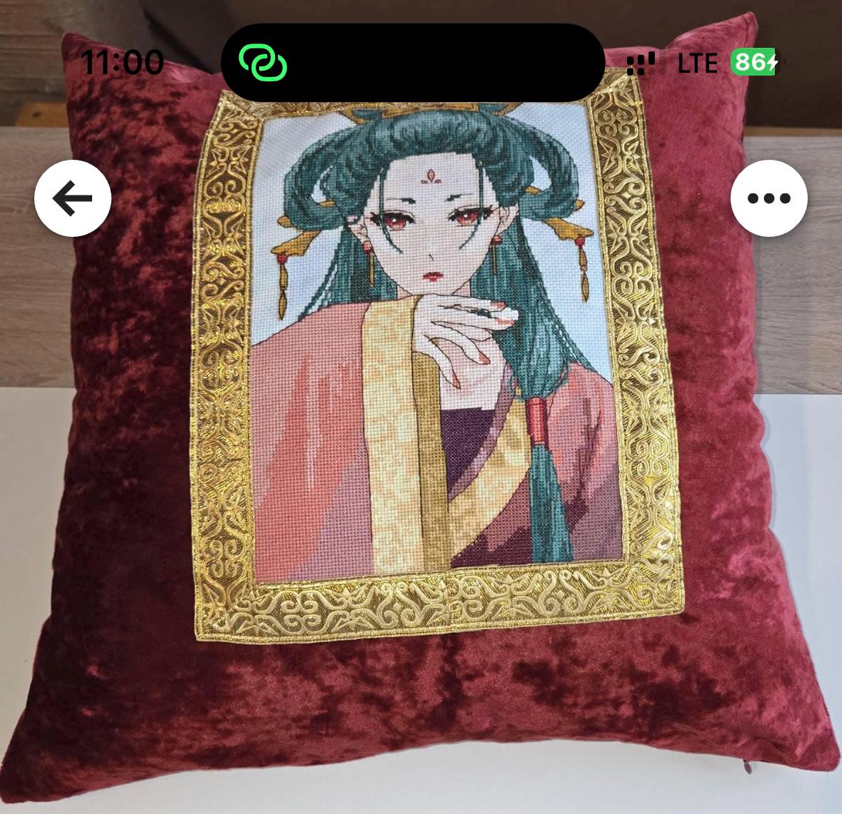 Anime Cross Stitch Pattern Fengxian Digital PDF Chart Fan Art Design