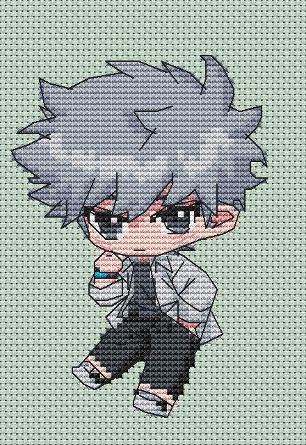 Anime Donghua Cross Stitch Pattern LinkCl guang lu PDF,XSD Fan Art Design