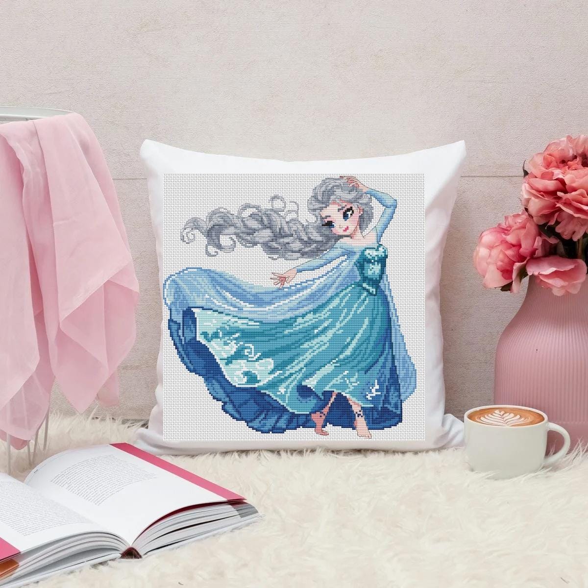 Cross Stitch Pattern Digital PDF, XSD Chart Art Design