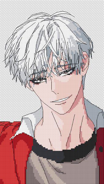 Cross Stitch Pattern Si Yun Digital PDF, XSD Chart Art Design