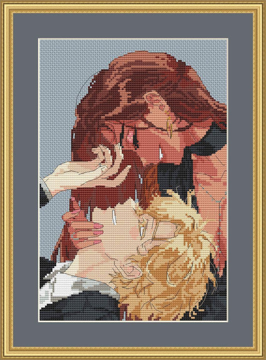 Cross Stitch Pattern Hyuna/Luka Digital PDF, XSD Chart Fan Art Design