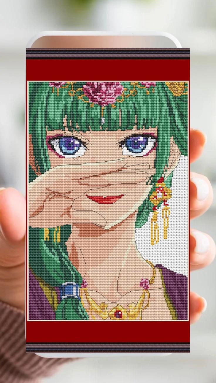 Anime Cross Stitch Pattern Mao Mao Digital PDF,XSD Chart Fan Art Design