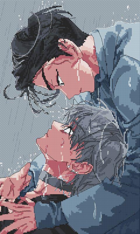 Cross Stitch Pattern Ivan/Till Digital PDF, XSD Chart Fan Art Design