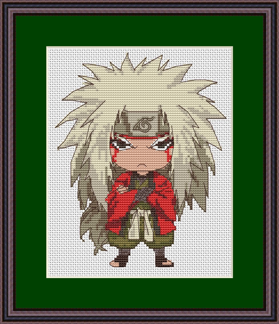 Anime Cross Stitch Pattern Digital PDF Chart Manga Fan Art