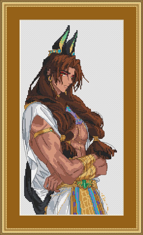 Cross Stitch Pattern manhwa “The King & Me” Embroidery Design | PDF + XSD Format | DMC Threads / Instant Download