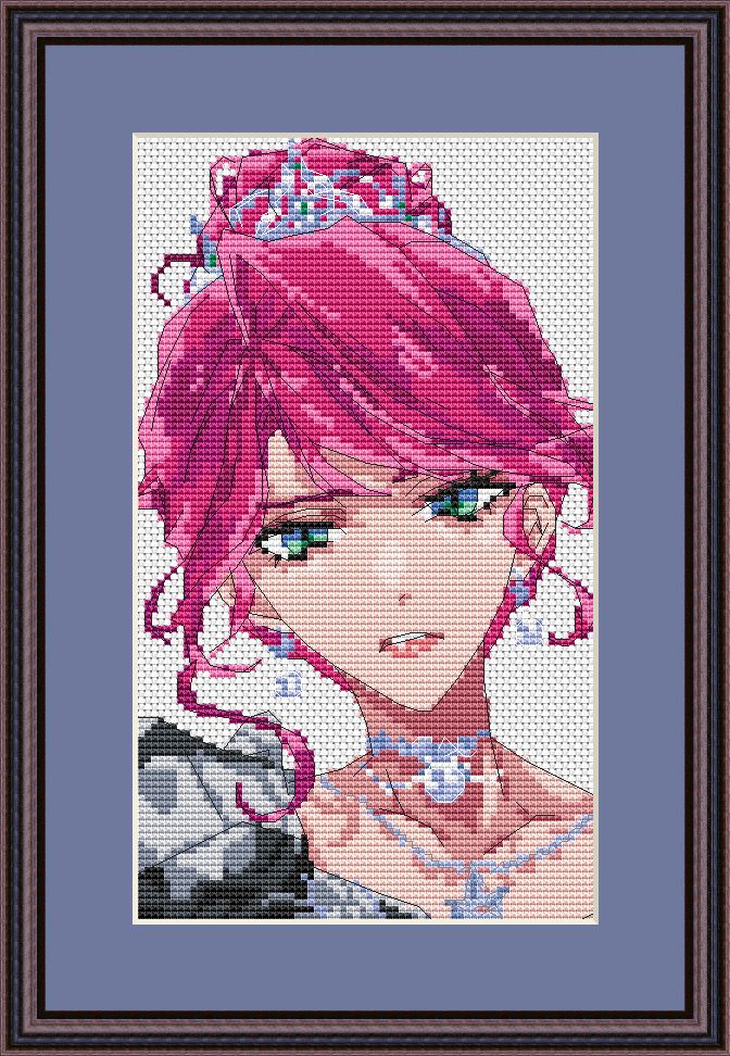 Cross Stitch Pattern Penelope Eckhart Digital PDF, XSD Chart Art Design