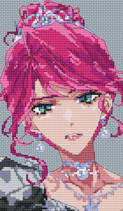 Cross Stitch Pattern Penelope Eckhart Digital PDF, XSD Chart Art Design